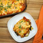 Cheesy Vegetable Enchilada Casserole